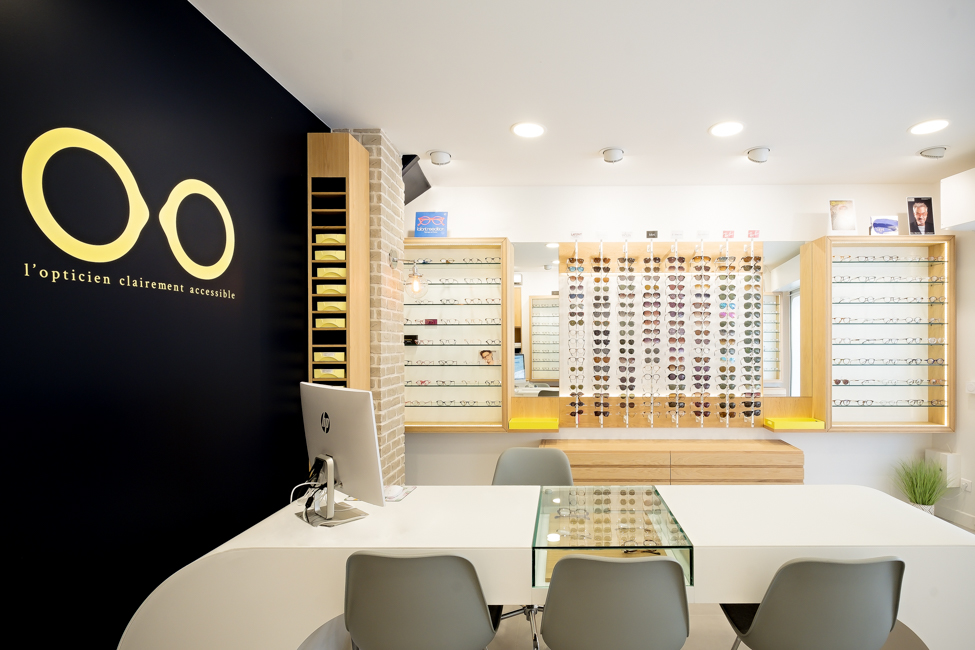 Photographe Rénovation Boutique Optique en région parisienne