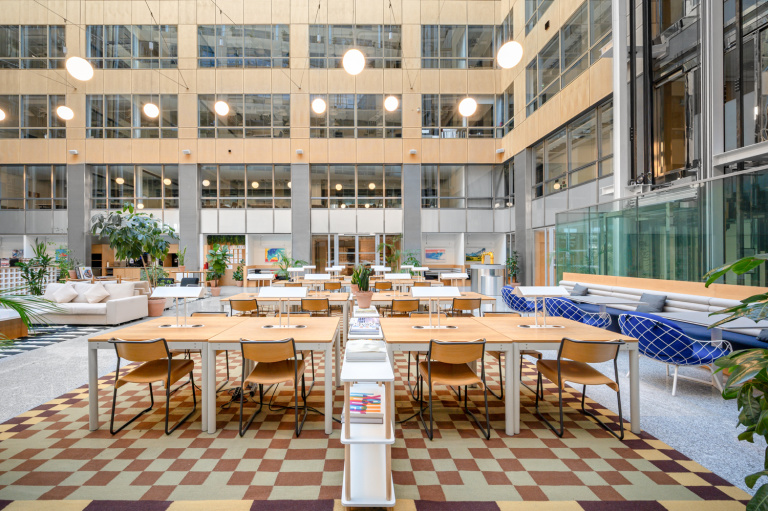 Photographe de bureaux coworking à Paris
